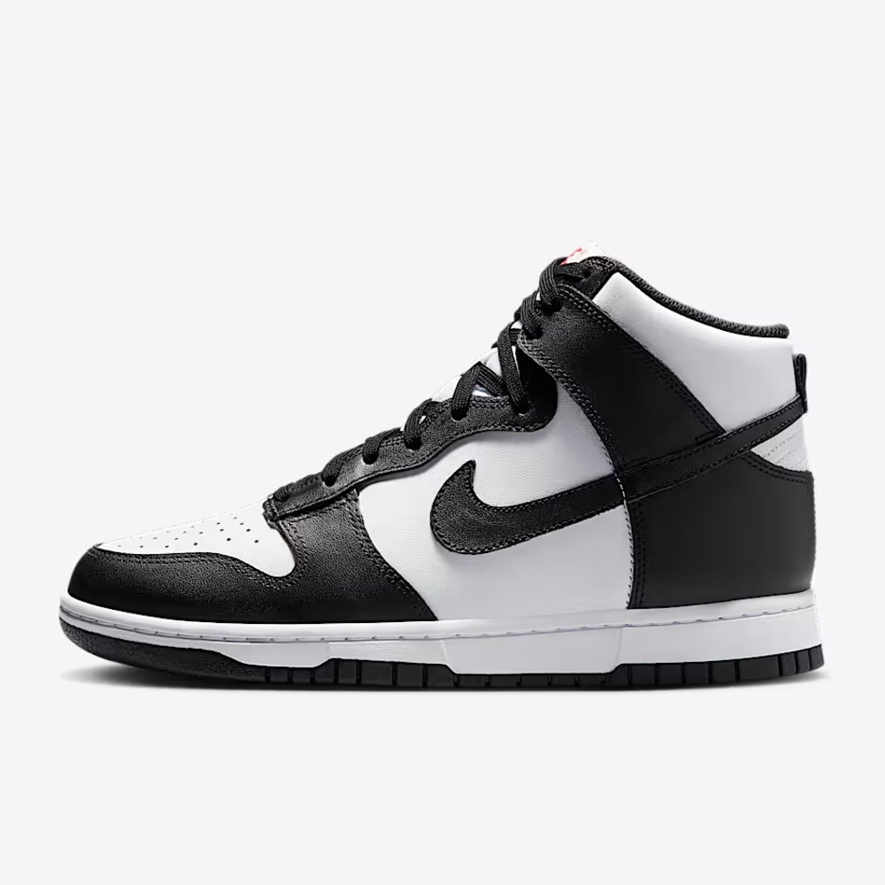 Nike Women's High-Top Sneakers in Black & White